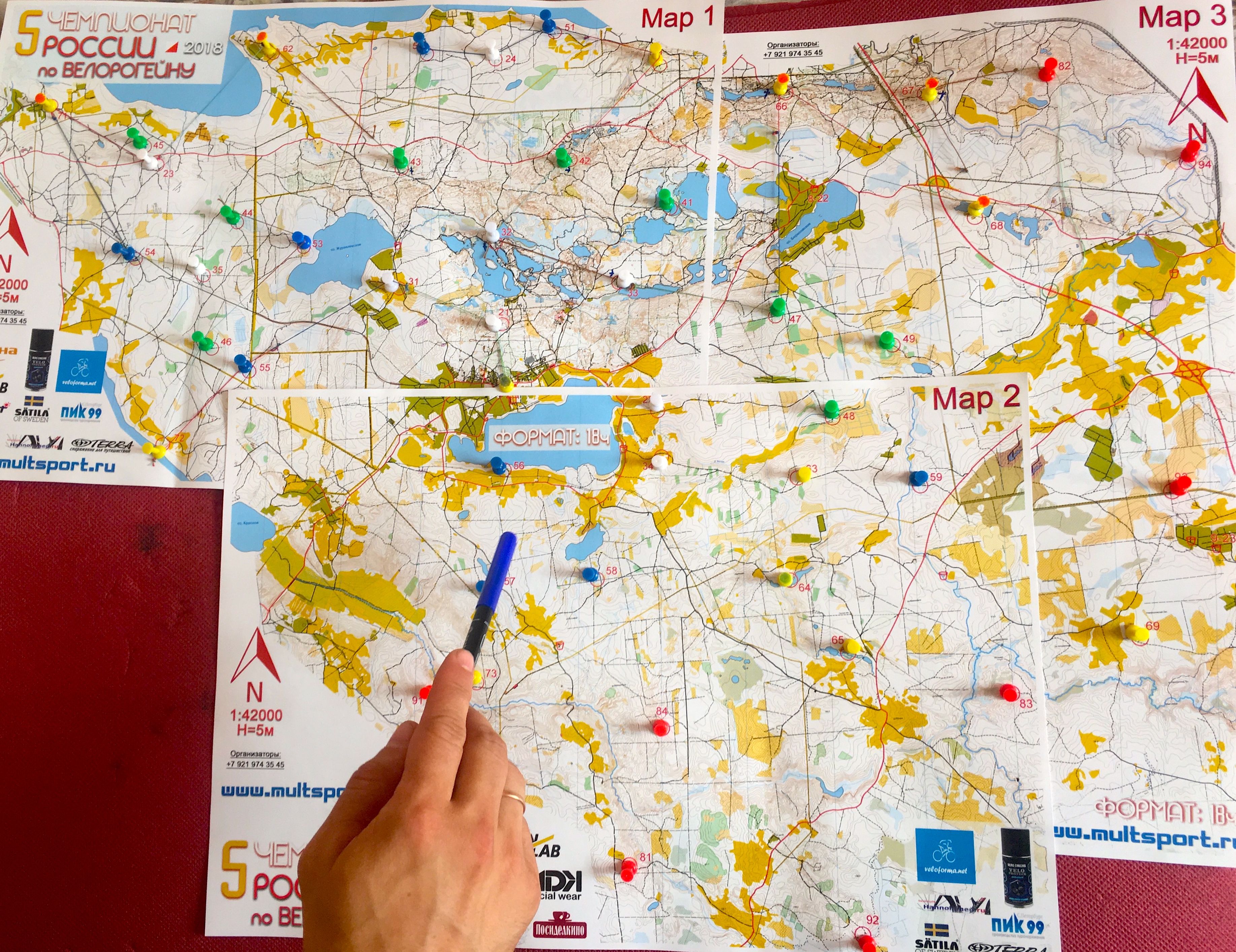 russia mtbo championships map 2018